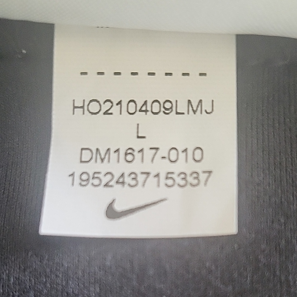 Nike Black Leggings with Gold Logo - Picture 5 of 8